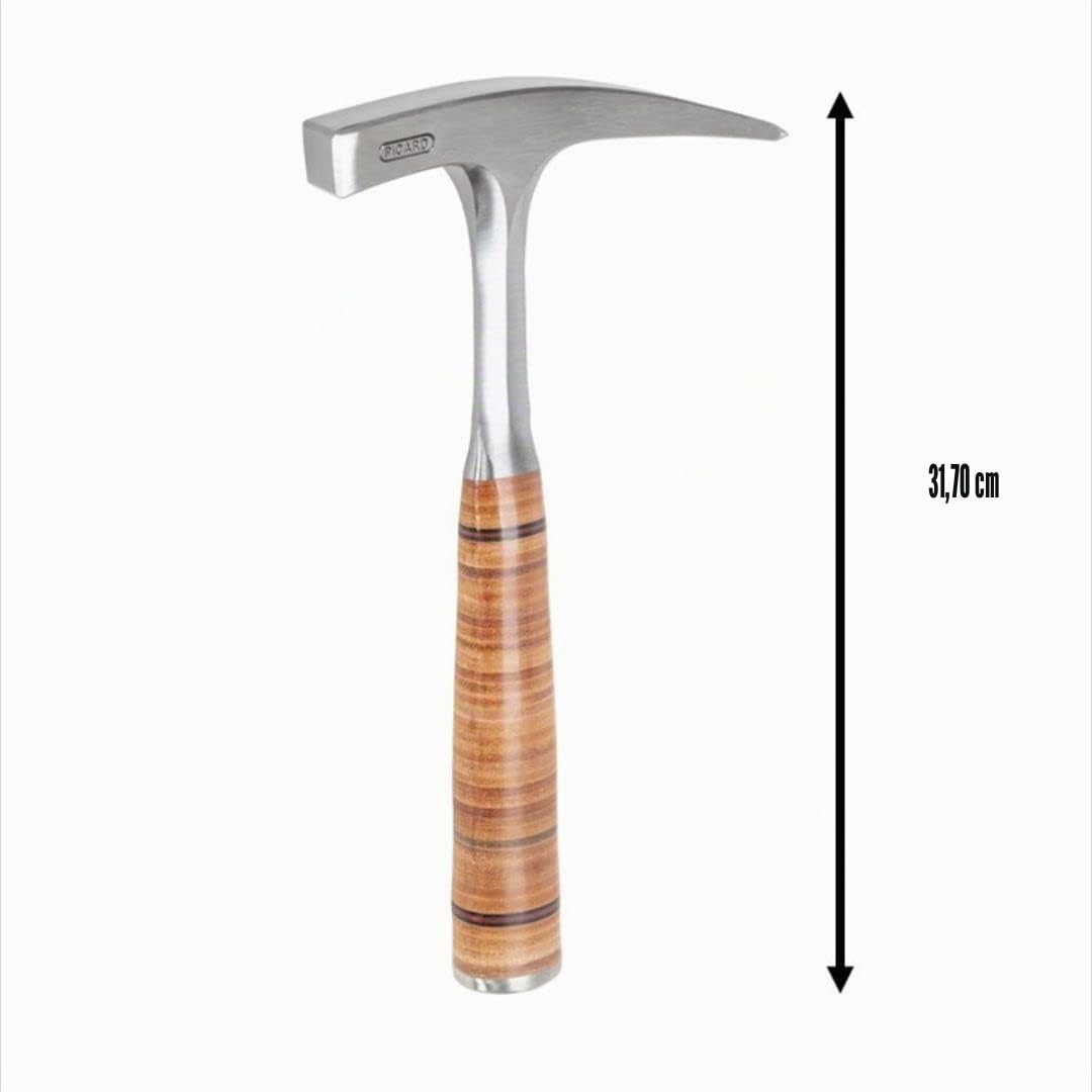 Picard 0076100-500 Geologenhammer 500 g mit Spitze