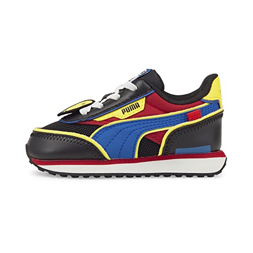 Puma Kids Future Rider Sneaker, Black-Royal Blue, 10 Us Unisex Toddler #TOP27