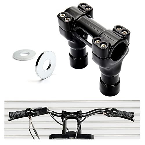 Kit de abrazadera para manillar de 1.25 y 4 de elevación en acero fundido contra vibraciones