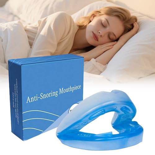 Anti Snoring Devices, Effective Sleep Aid to Reduce Snoring and Sleep Apnea, Adjustable Mouthguard, Suitable for Men and Women