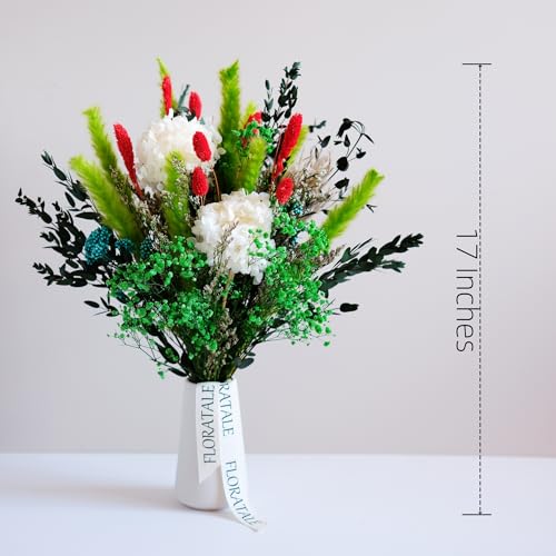 Ramo de Flores Secas Mixtas 17" Sin Jarrón miniatura 2