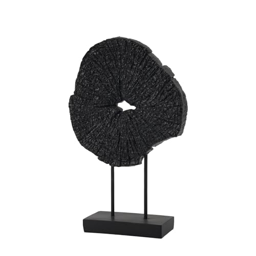 Escultura Abstracta Moderna de Arte Negro para Decoración