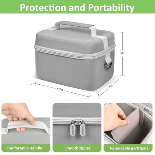 Bolsa para cámara DSLR y mirrorless gris ajustable miniatura 3