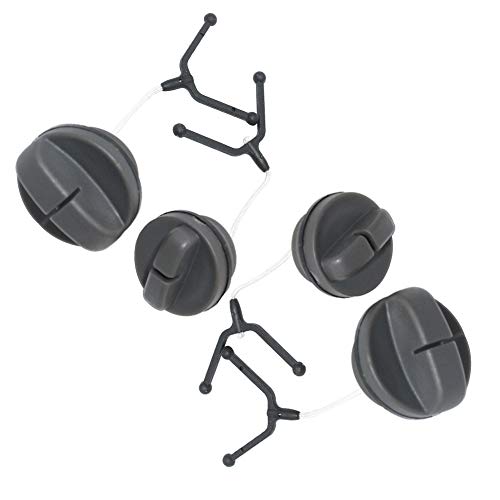 P SeekPro Tapa de Combustible Tapa del Tanque Tapa de Aceite para Jonsered 2077 2083 625 630 670 Jonsered PN 501431402 501431401 501626602 501626601 Cover