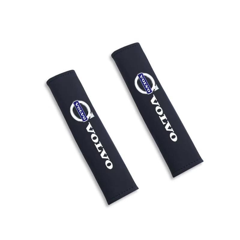 2 Prolunghe Cintura Sicurezza Per Volvo XC40 XC60 XC70 XC90 | Fibbia Con Logo | Allarme Silenzioso E Installazione Facile