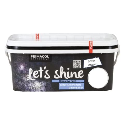 Primacol Let's Shine Glitter Effect Paint Decorative Cover