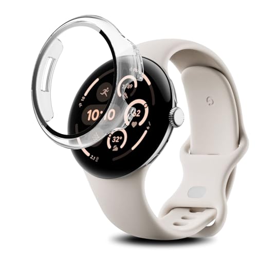 For Google Pixel Watch 3 45mm P[X Jo[ tB KXtB ̌^ Ubefuu Sʕی ߗ x^b` y Ռz wh~ hhoiNAj