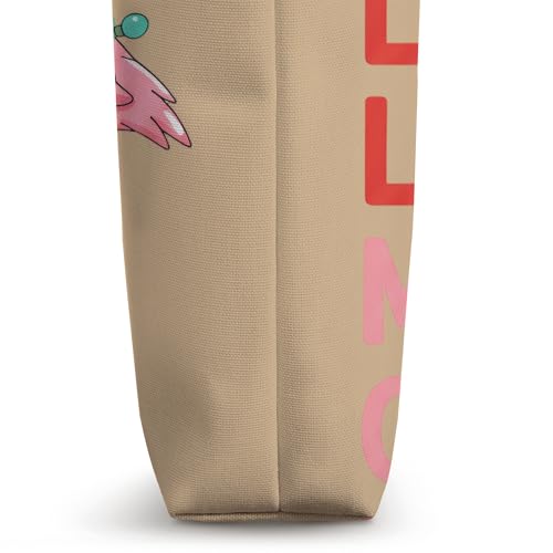 Christmas Flamingo Fa La La La Min Go Funny Holiday Tote miniatura 3