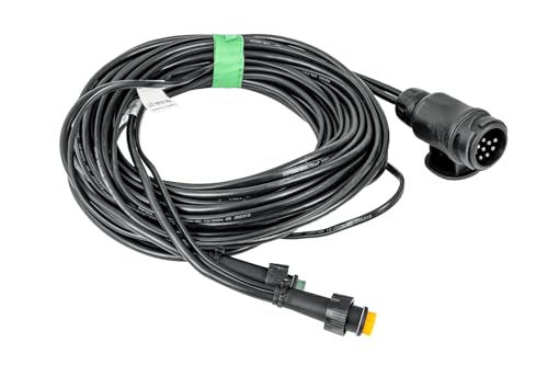 Aspöck Faisceau électrique pour remorques et dépanneuses Installation électrique 7 m, fiche 13/8 Broches, baïonnettes 2X 5 Broches
