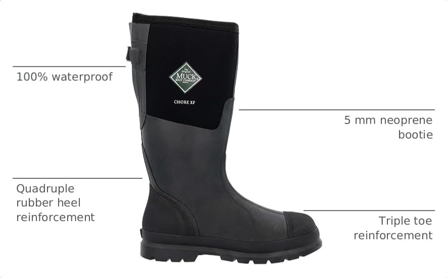 Image of MUCK Men's Wide Calf Chore Tall Boot