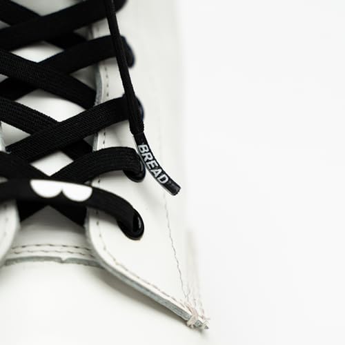 Image of Bread Elastic Xtra Stretch No-Tie Shoelaces - Durable Slip-On Laces for Sneakers & Boots, Kids & Adults, Travel-Friendly