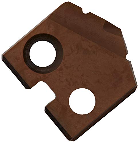 KARNASCH 2220100100 Plaquitas de Broca de Paleta, 10.00mm Diámetro, 132° Ángulo de punto