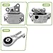 Motor Mount Transmission Mount mountst Compatible with 2015 2016 2017 2018 Jeep Renegade Fiat 500X L4-2.4L Replace# A5898 A5987 A5862