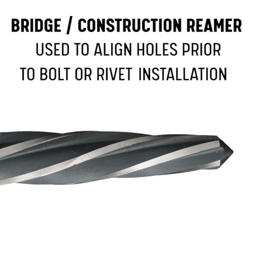 Image of Drill America 13 /16 inch Bridge /Construction Reamer with 1 /2 inch Shank, DWR Series