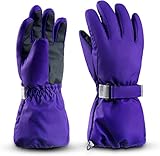 ThxToms Kids Winter Gloves, Waterproof Ski Snow Gloves for Boys and Girls, Winter Warm Gloves for Co
