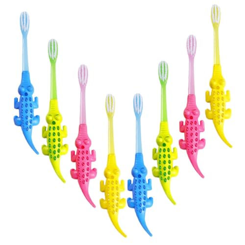 8Pezzi Spazzolini per Ragazza con Design Cartoon Spazzolino Morbido per Ragazza Ergonomico Sicuro e Leggero Idea per Compleanni e Natale