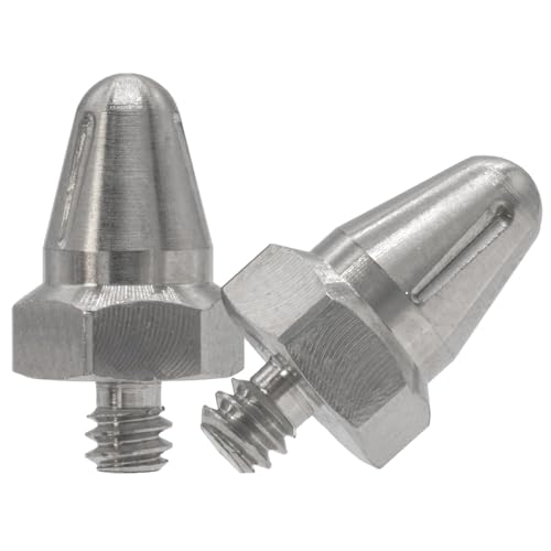 Replacement Prongs 1/2-Inch (1.3cm) Stainless Steel Contact Points Compatible with Dogtra Remote Training Dog Collars 1900X, ARC-X, 280X - Made in USA