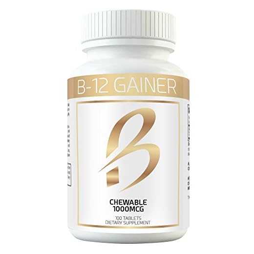 Gain Weight Fast w Weight Gainer B-12 Chewable Absorbs Faster Than Weight Gain Pills for Fast Massive Weight Gain in Men and Women While Opening Your Appetite More Than Protein