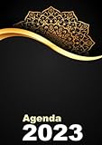 agenda 2019 a4 formaat  Agenda 2023 día página: Agenda a4 /Grande diaria calendario - español - tamaño A4 -12 meses , Planificador diario y mensual , Organizador 23