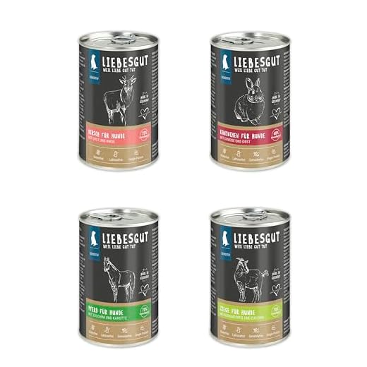Liebesgut Bio Hundefutter für sensible Hunde