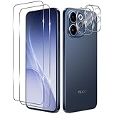 Yenwen Schutzfolie für OPPO Reno 15 FS / 15F 5G für Panzerglas, 2 Stück Panzer Glas mit 2 Stück Kameraschutz, 9H Festigkeit Schutzglas Anti-Kratzer Folie Bildschirmschutz für OPPO Reno15 FS / Reno15 F