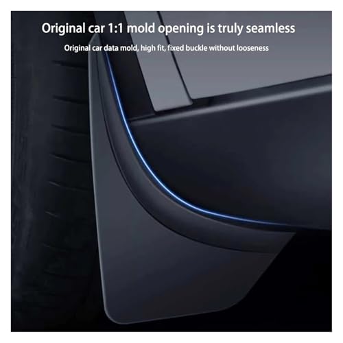 Garde-boue Tesla Model Y 2025 ajustement parfait sur mesure - 4