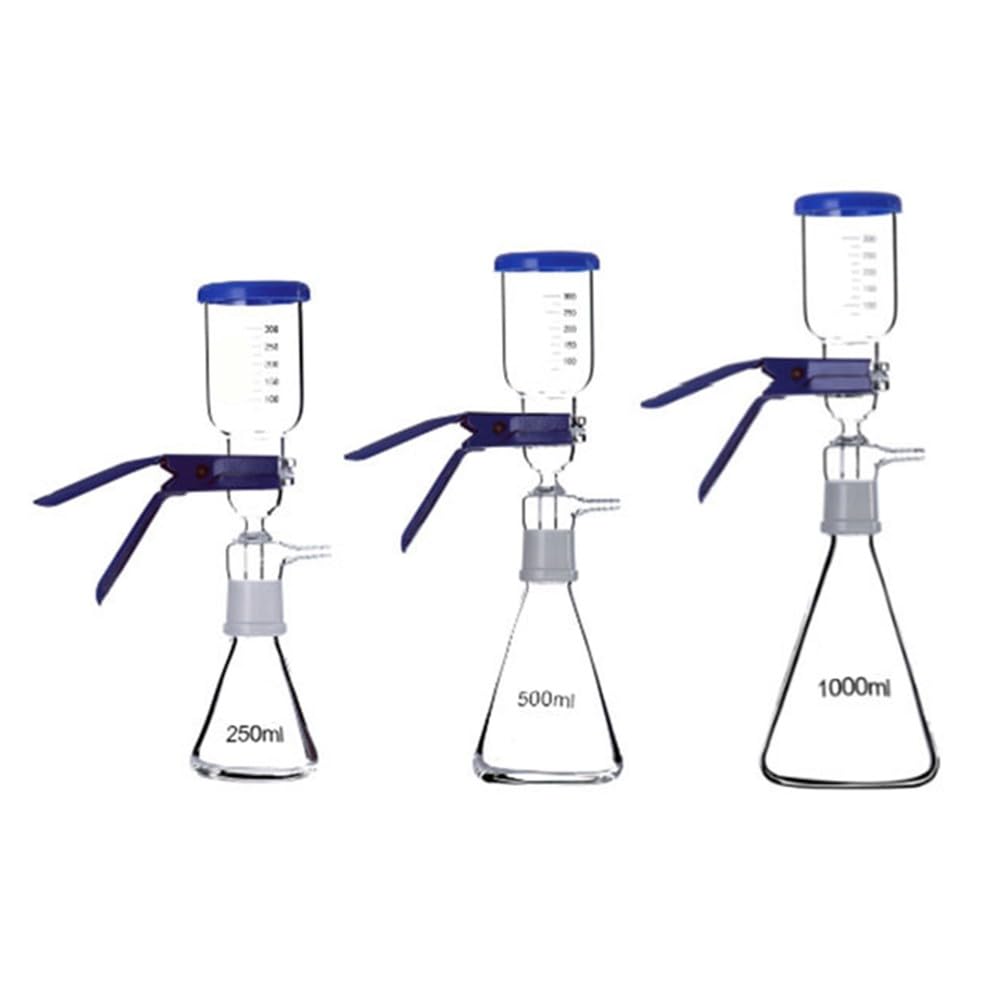 Vakuumfilter Laborausrüstung, Glasfilterfilter mit Sandkern, Vakuum-Filtrationsgerät für Labor