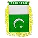 EagleEmblems WF1082 Mini-BAN,INT,Pakistan (3x5'), Multicolor