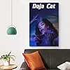 Doja Cat Print Album Cover Signed Limited Poster,Music Cover Posters,Pop Hip Hop Rap Singer Star Music Poster Aesthetic Canvas Wall Art for Girl And Boy Teens Dorm Decor 08x12inch(20x30cm) Unframe-sty #3
