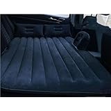 車中泊 ベッド&マット 折りたたみ式&エアーベッド 後部座席用 収納便利 多機能 快適空間 仮眠&ピクニック 用品 SUV 収納袋つき 枕付き 青 (Color : D)