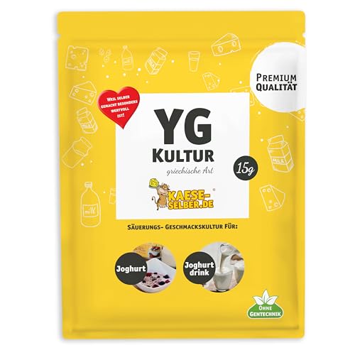 YG Joghurtkulturen 15g griechische Art Joghurt selber Machen Joghurtkultur Ferment