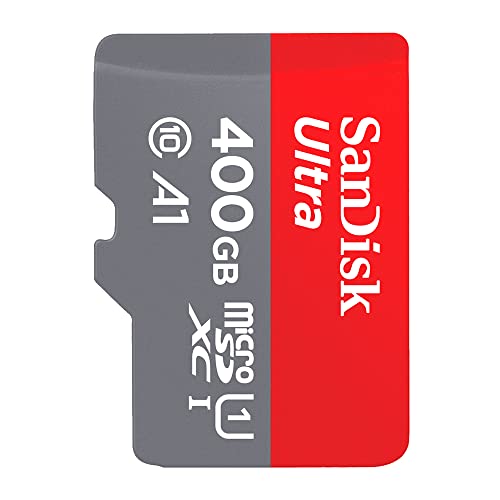 S.andisk Cartão de Memória MicroSD 400GB Micro Sd Ultra Certificação Despempenho A1 Aplicativo Inter