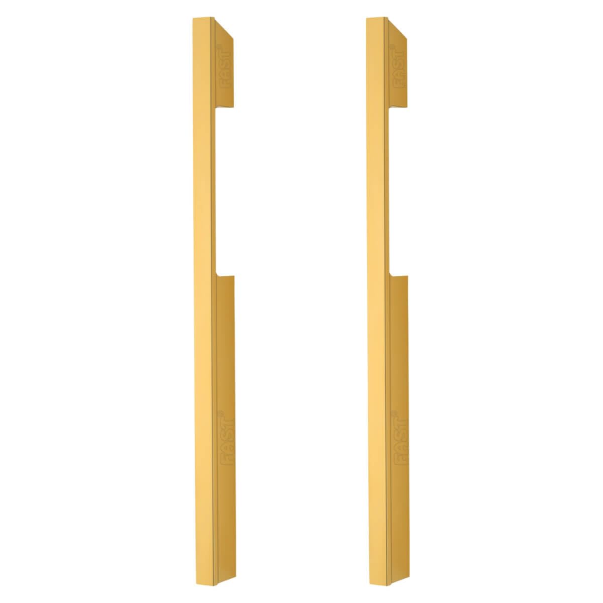 FAST CP501A Long Aluminium Gold Cabinet Pull Handles and Wardrobe Door Handle Pack of 2pcs (18 Inches)-image-48