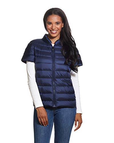 MARTHA STEWART Women’s Puffer Vest, Lightweight Water-Resistant Down Vest, Women’s Outerwear Vests