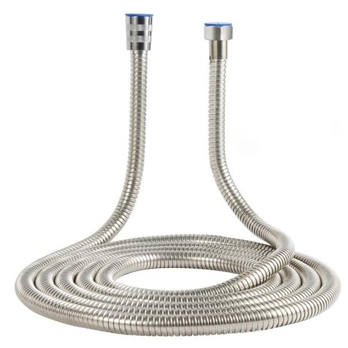 Manguera De Ducha Manguera de baño de alta densidad de baño Accesorio de acero inoxidable Accesorio de baño Intensivo Mangueras de plomería suave Durable Manguera de agua 1.5m Cable Ducha