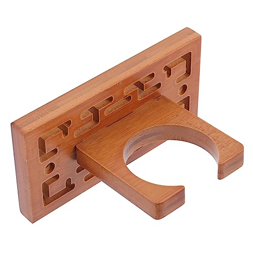 CORHAD 1Set Wooden Instrument Wall Hook Wall Mounted Holder for Ukulele Erhu Flute Classic Space Saving Hanger for Music Lovers Present for Musicians