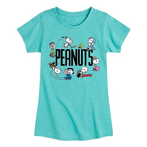 HYBRID APPAREL - Peanuts - Peanuts Group - Toddler & Youth Girls Short Sleeve Graphic T-Shirt