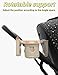 3-in-1 Stroller Cup Holder, Baby Stroller Accessories with Bottle Holder, Phone Mount, and Drink Caddy for Strollers, Perfect for Parents on The Go (Beige)