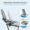 JLL Exercise Bike for Home Use, Magnetic Recumbent Exercise Bike for Seniors, Smart Bluetooth Compatible with Exclusive SunnyFit App, Indoor Stationary Bike with LCD Display