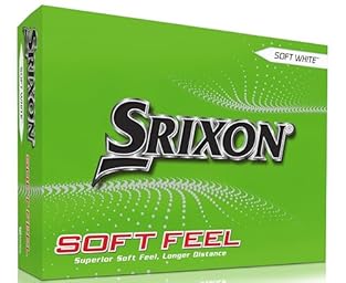 DISTANCE AND CONFORT : Srixon’s SOFT FEEL provides golfers comfortable feel at impact and confidence at address. Equipped with a premium FastLayer Core, Speed Dimple and a soft, thin cover for enhanced greenside spin, SOFT FEEL delivers impressive ba...