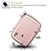 Fintie Carrying Case for Fujifilm Instax Mini LiPlay Hybrid Instant Camera- Hard EVA Shockproof Storage Portable Travel Bag with Inner Pocket/Removable Strap (Rose Gold)