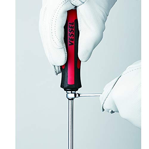 VESSEL MEGADORA Tang-Thru Screwdriver Set 8pcs. 9308EVA (EVA Foam set/Tang Thru)