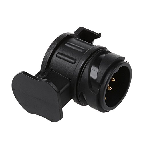 SODIAL(R) 13 zu 7 Pin Adapter Anhaenger 12V Abschleppstange Wohnwagen LKW elektrischer Wandler