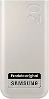 Bateria Carregador Portatil 3x USB-C 20000mAh Super Rapida 45W - Bege