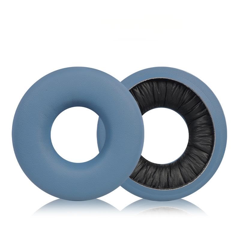 Replacement Ear Pads Compatible with Sony WH-CH520 Headphone, Protein Leather Ear Cushions, Blue
