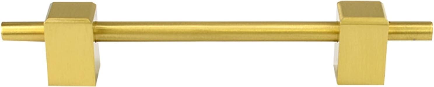 PAQWTYB Pulls, Nordic Style Gold Bow Pure Copper Modern Cabinet Knobs