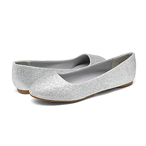 Image of DREAM PAIRS Women's Sole-Simple Ballerina Walking Flats Shoes