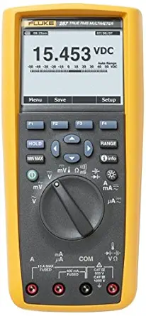 Fluke 287 True-rms Electronic Logging Multimeter With Trendcapture