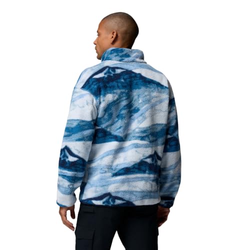 Image of Columbia Men's Helvetia II Printed Half Snap Fleece