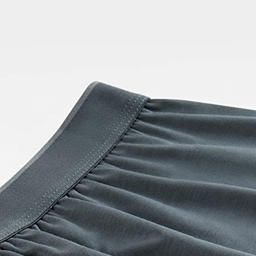 Men's Cotton Classics 3-Pack Boxer Breathable Underwear Shorts Combo Pack, Comfortable Sleep Lounge Bottoms (Grey10-5Pc,3Xl) #TOP3